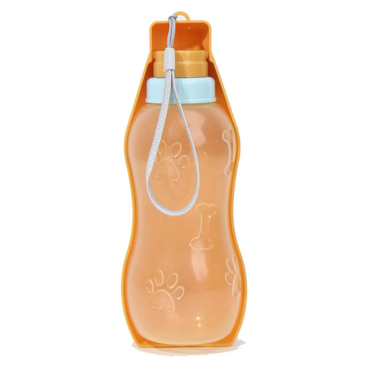 NAHANGPET Dog Water Bottle(550mlOrange)